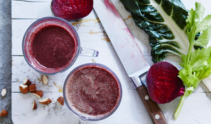 Beets and Greens Liver Cleanse Smoothie