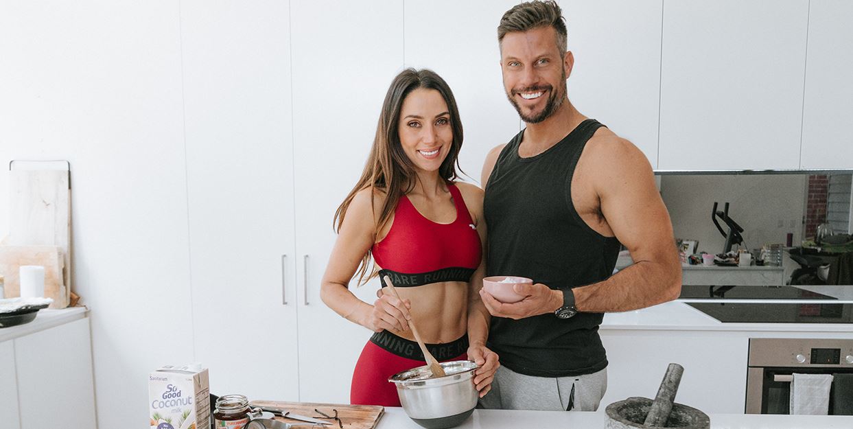 sam & snez wood eating before a workout