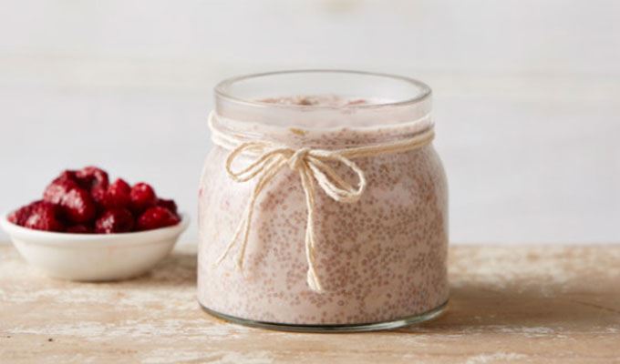 chia pot: a  sugar-free healthy snack recipe