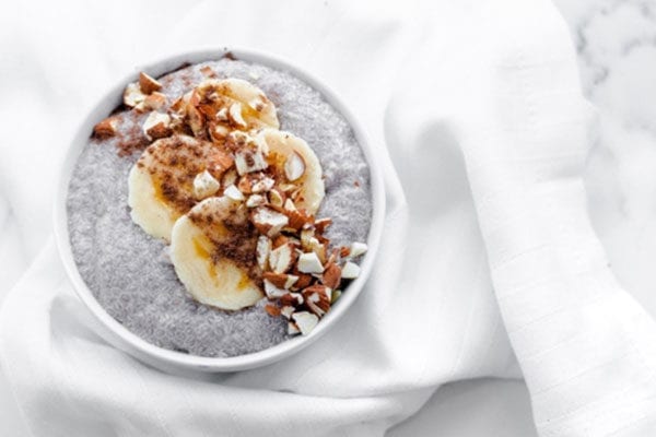 Almond Banana Chia Pudding