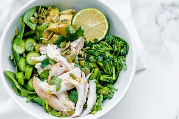 Chopped Green Chicken Salad