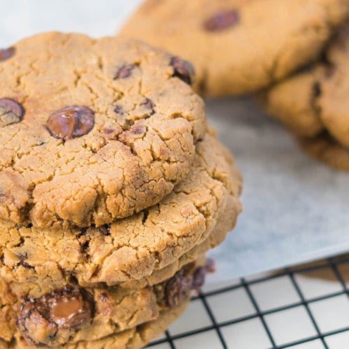 Choc Chickpea Cookies