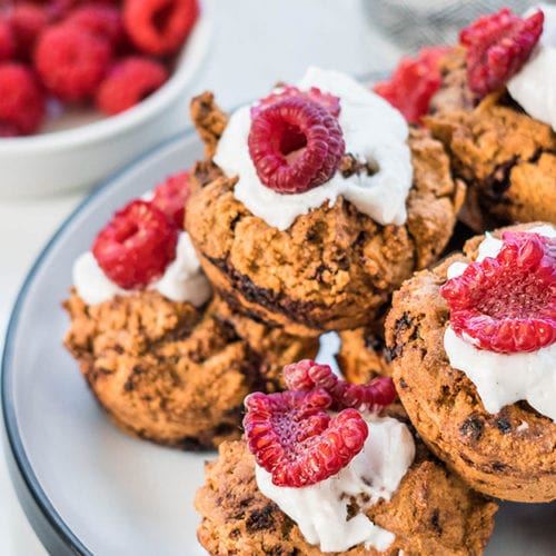 Raspberry & Coconut Muffins