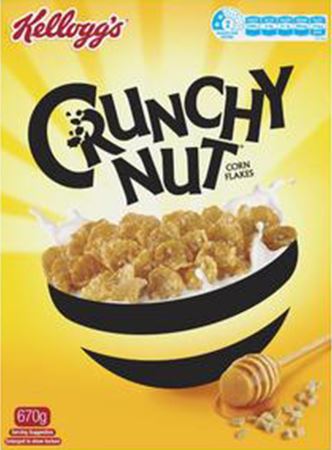 Crunchy Nut Corn Flakes is the 3rd most unhealthiest cereal in Australian Supermarkets 2019