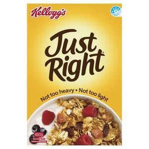 Just Right does not pass our healthy cereal test. Avoid. 