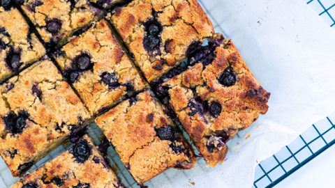 Blueberry Pudding Cake Recipe - These Old Cookbooks