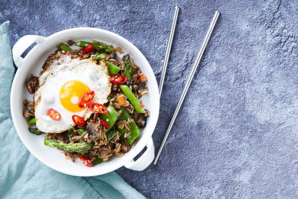 Thai Beef Larb & Fried Egg Recipe