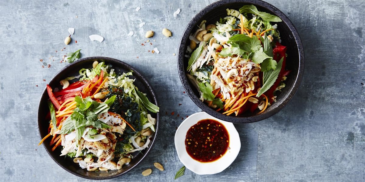 Healthy Thai Chicken Salad Recipe