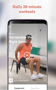 28 fitness app - daily home hiit workouts