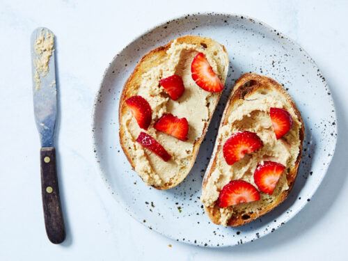 Healthy Peanut Butter Strawberry Toast Recipe Just 3 Ingredients 28 By Sam Wood