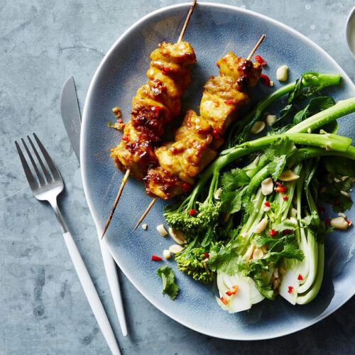 Chicken Miso Satay Skewers Recipe | 28 By Sam Wood