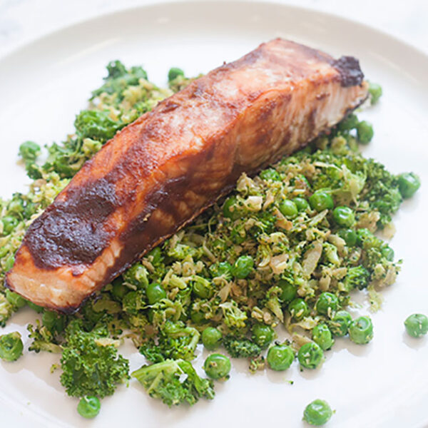 Baked Salmon with Broccoli Fried Rice 28 By Sam Wood