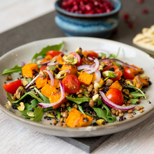 Quinoa, Pumpkin & Haloumi Salad | 28 By Sam Wood